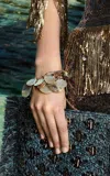 Rabanne Mother Of Pearl Bracelet In Metallic