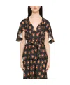 Rabanne Motif-print V-neck Top