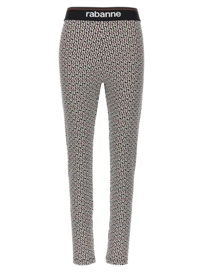 RABANNE MULTICOLOR MONOGRAM LEGGINGS