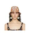 Rabanne Multicolored Fisherman's Hat In Nude
