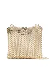 Rabanne Paco  Nano 1969 Shoulder Bag In Metallic