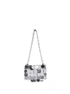 Rabanne Nano 69 Shoulder Bag In Silver