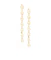 Rabanne Nano Eight Earrings In Yellow