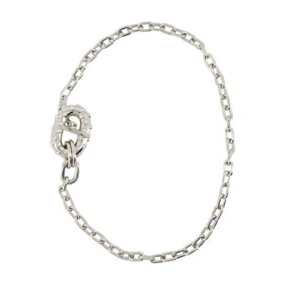 Rabanne Necklace In Silver