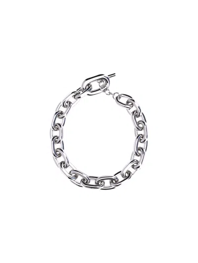 Rabanne Necklace In Silver