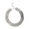 Rabanne Necklace In Silver