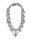 Rabanne Rhinestone-embellished Necklace In Silver