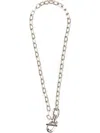 Rabanne Necklace With Pendant In Argento