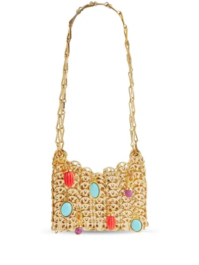 Rabanne Neutral 1969 Embellished Shoulder Bag