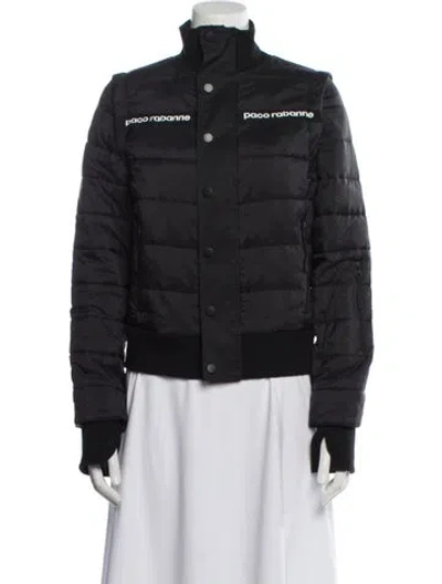 Pre-owned Rabanne Nylon Utility Jacket In Black
