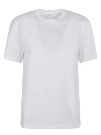 Rabanne Open Back Pure Cotton T-shirt In White