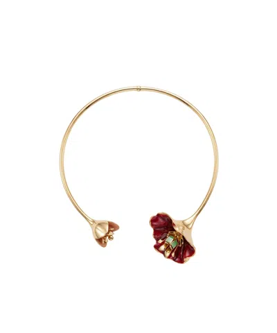 Rabanne Open-ended Necklace In Gold