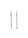Rabanne Orecchini Eight Nano Argento In Metallic