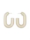 Rabanne "xl Link" Earrings In Silver