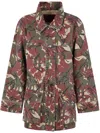 Rabanne Outerwear Denim Leger Regen Blanc In Beige