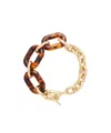 Rabanne Oversize Tartaruga Necklace In Gold