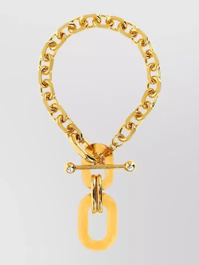 Rabanne Oversized Chain Necklace In Gold