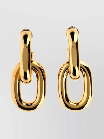 Rabanne Oversized Interlocking Link Earrings