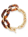 Rabanne Oversize Tartaruga Necklace In Gold