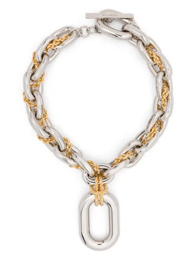 Rabanne Paco Chain Necklace In Gold
