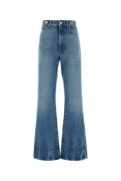 Rabanne Paco  Denim Jeans In Blue