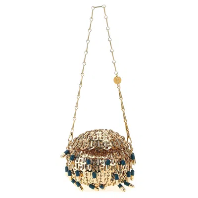 Rabanne Paco  1969 Ball Pils Handbag In Gold