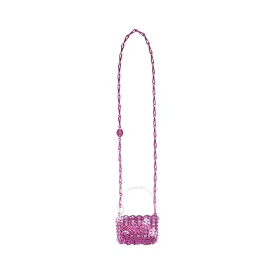 Rabanne Paco  1969 Disc Detailed Micro Handbag In Red