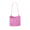 Rabanne Paco  1969 Metal Discs Shoulder Bag In Red