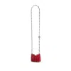 Rabanne Micro 1969 Shoulder Bag In Red