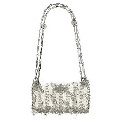 RABANNE PACO RABANNE 1969 NANO CRYSTAL RESIN SHOULDER BAG