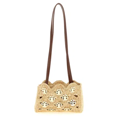 Rabanne Paco  1969 Shoulder Bag In Sand