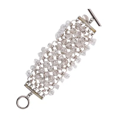 Pre-owned Rabanne Paco  Articulated Bracelet In Multi