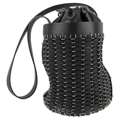 Pre-owned Rabanne Paco  Black Bucket Bag