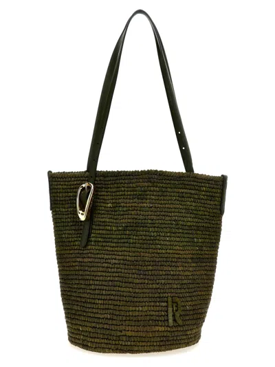 Rabanne Paco  'cabas' Shopping Bag In Black