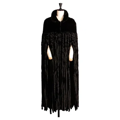 Pre-owned Rabanne Paco  Cape By Paco  Circa 1979 In Black
