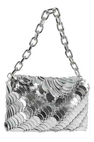 Rabanne Paco  Chainmail Embellished Chain In Gray