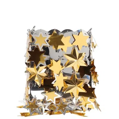 Rabanne Paco  Decorative Pendants Mini Crossbody Bag In Multi