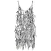 Rabanne Chainmail Scoop-neck Top In Grey