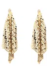 Rabanne Gold Chainmail Earrings In Gold