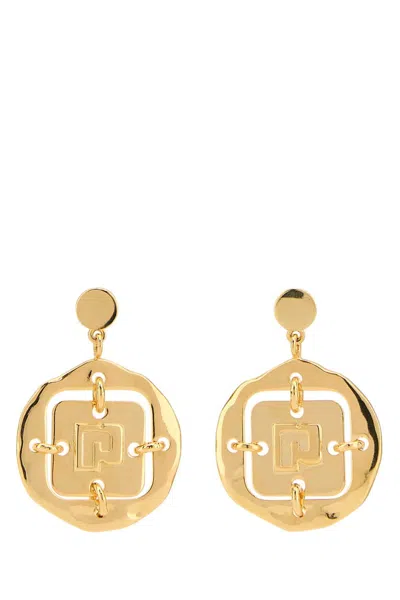 RABANNE PACO RABANNE GOLD METAL EARRINGS