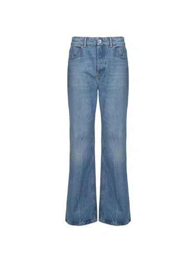Rabanne Paco  High Waisted Flared Jeans In Blue