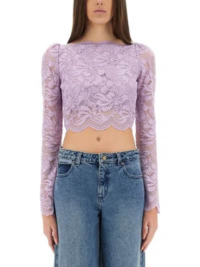 RABANNE PACO RABANNE LACE TOP