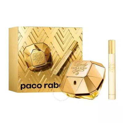 Rabanne Paco  Ladies Lady Million Gift Set Fragrances 3349668613335 In Orange