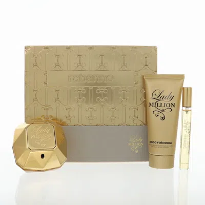 Rabanne Paco  Ladies Lady Million Gift Set Fragrances 3349668623631