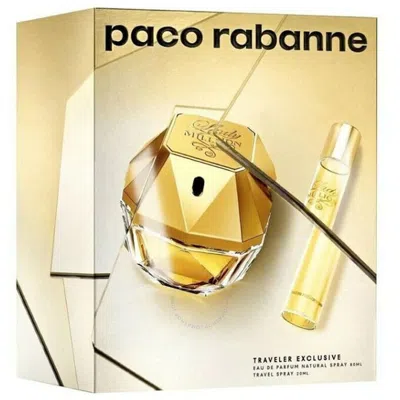 Rabanne Paco  Ladies Lady Million Spray Gift Set Fragrances 3349668604623 In White