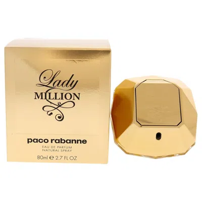 Rabanne Paco  Lady Million Eau De Parfum Spray 2.7 oz For Women In Gold