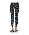 Rabanne Leggings With Logoed Band In Black