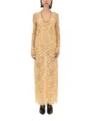 Rabanne Women's Long Dress With Sequins