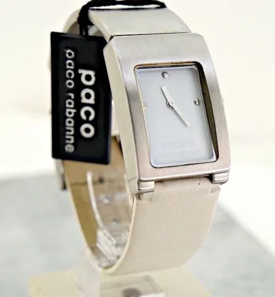 Pre-owned Rabanne Paco  Luxury 81059 Watch Woman Quartz Watch Bracelet Steel