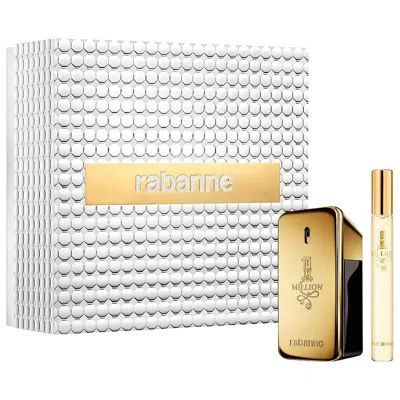 Rabanne Paco  Luxury Men's Gift Set In Metal Box In Transparent